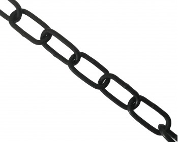 2.5mm x 14mm, 2.5m Japanned Black Welded Chain